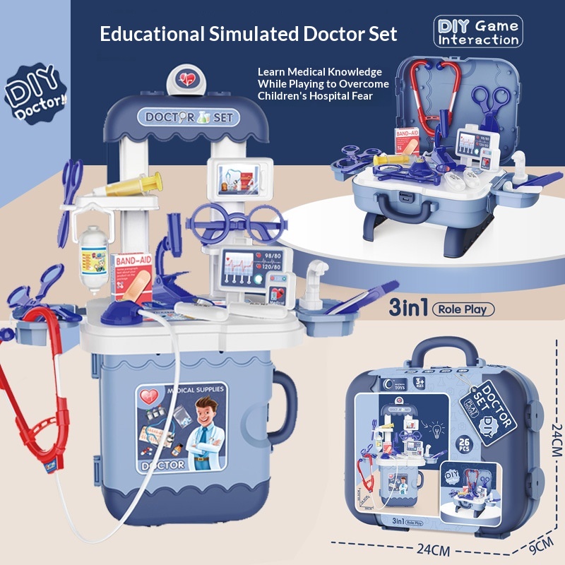 Stethoscope - Generic 3 In 1 DIY Doctor