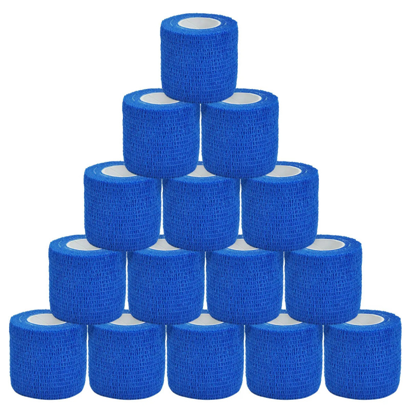 1/15pcs 4.8m Blue Sports Self  - огляд і ціна Medical Tape