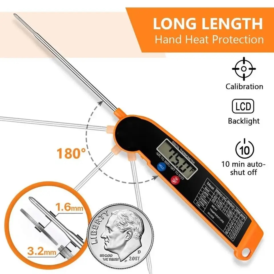 1Pc Digital Kitchen Food Therm - огляд і ціна Thermometer Digital