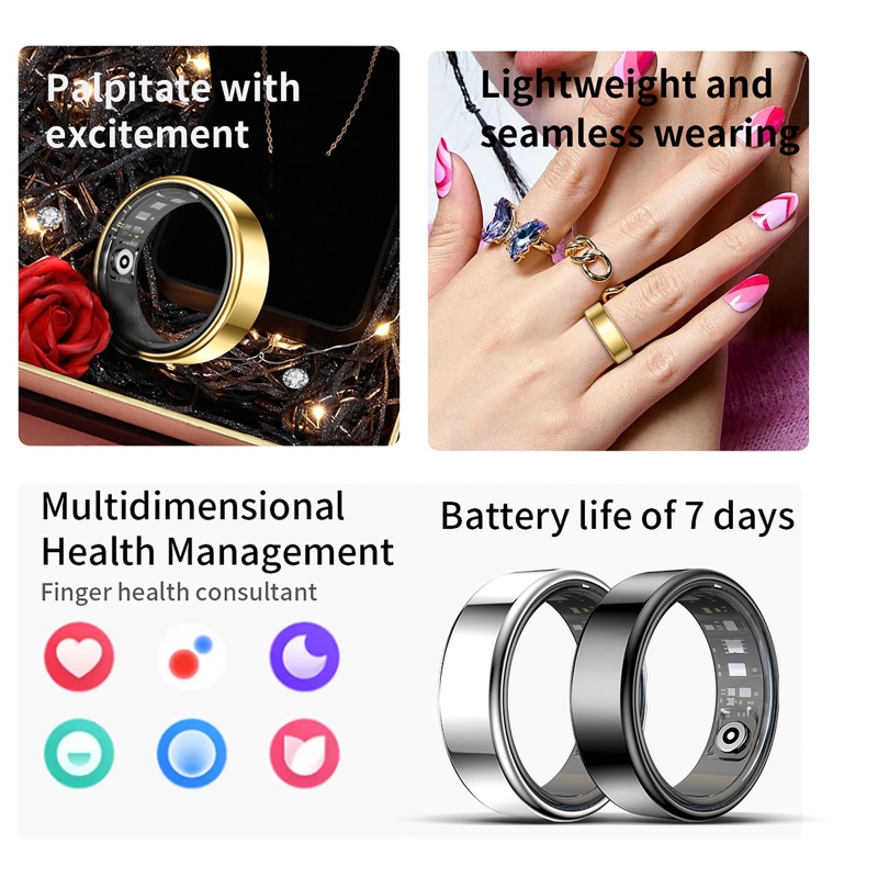Smart Ring Health Tracker Hear - огляд і ціна Blood Pressure Monitor