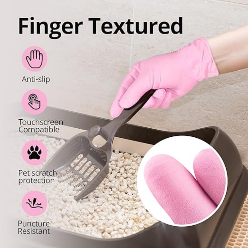 100PCS Disposable Nitrile Glov - огляд і ціна Medical Gloves