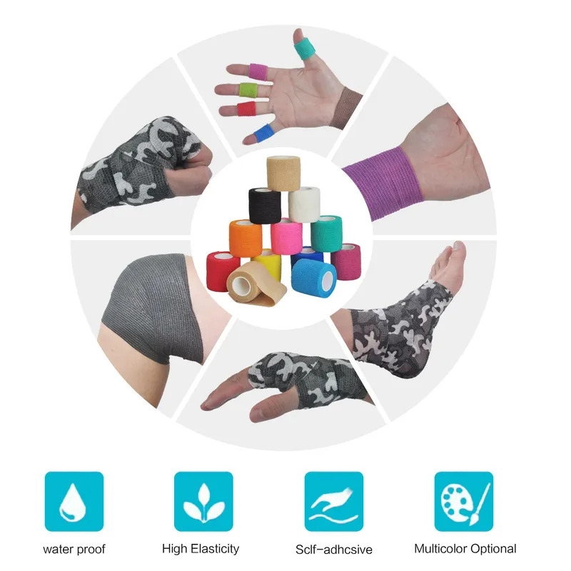 1/6/20PCS White Gauze Medical  - огляд і ціна Medical Tape