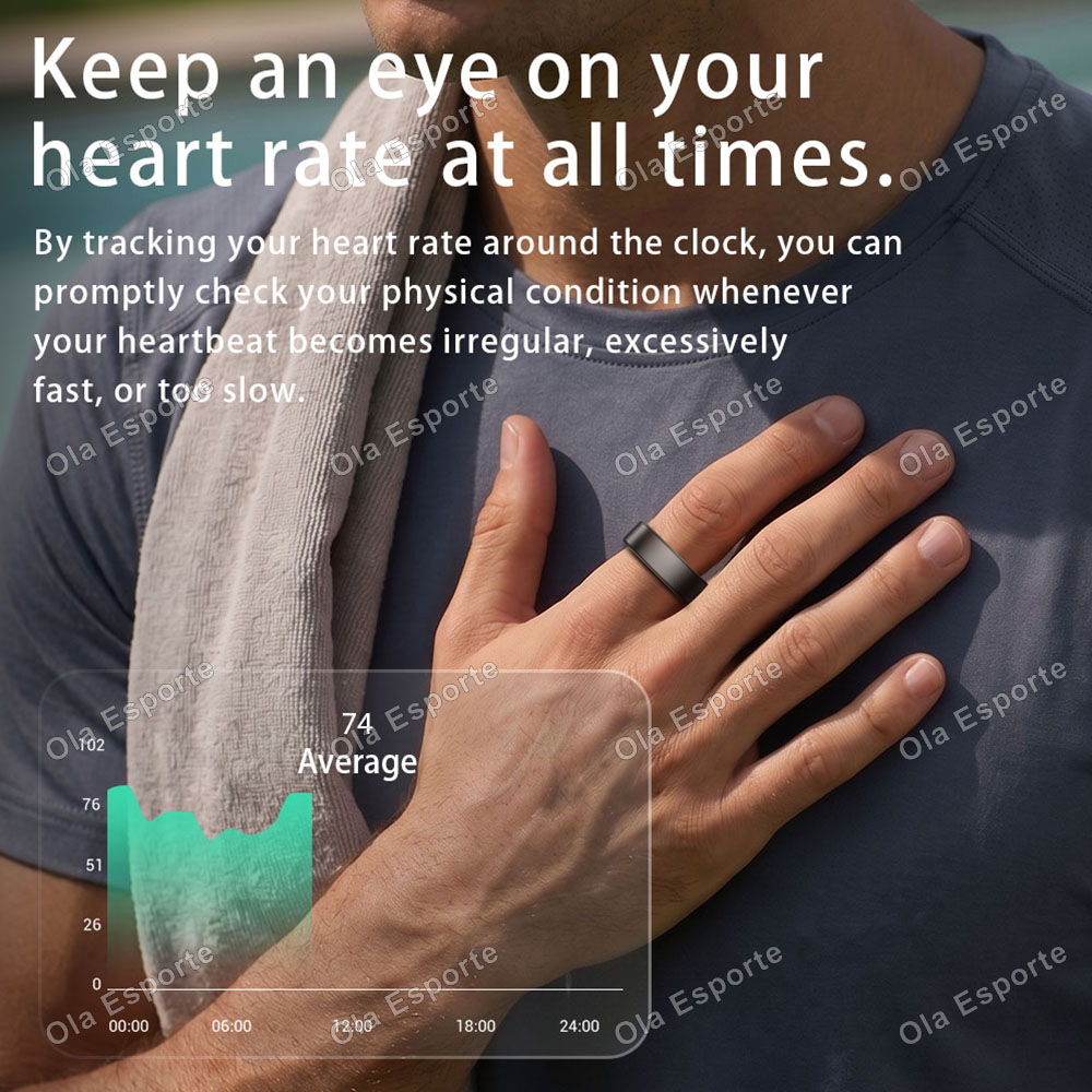 Ola Esporte Smart Ring Men Wom - огляд і ціна Blood Pressure Monitor