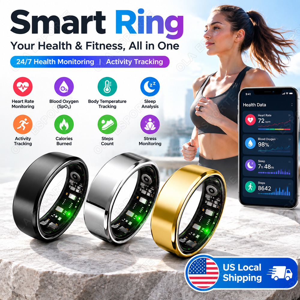 2026 New Smart Ring with Charg - огляд і ціна Blood Pressure Monitor